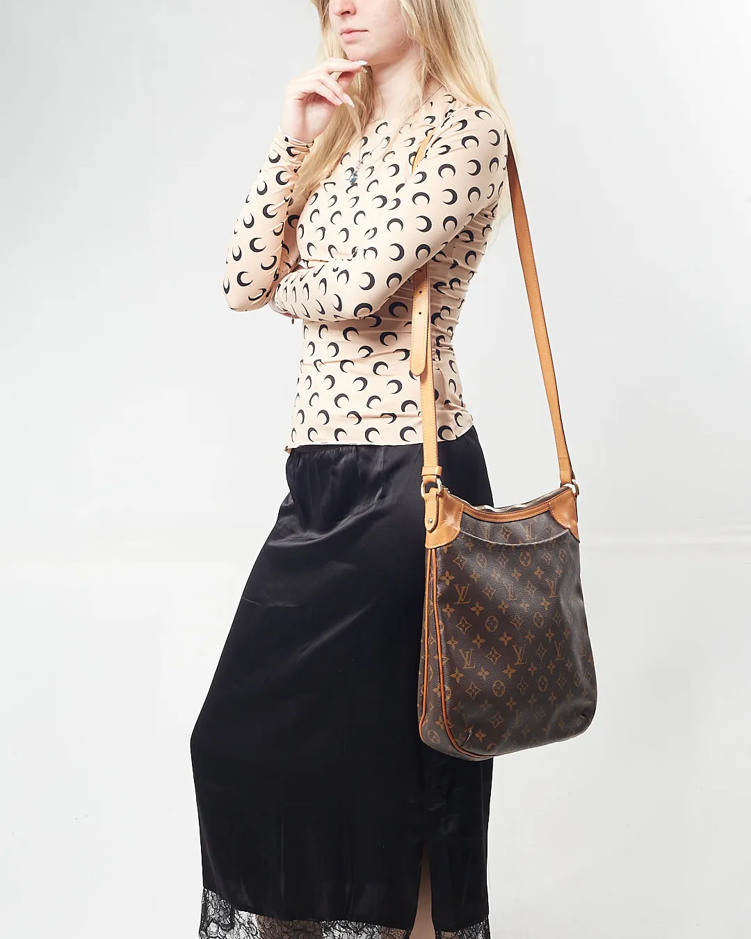 Louis Vuitton Monogram Odeon MM Crossbody Bag