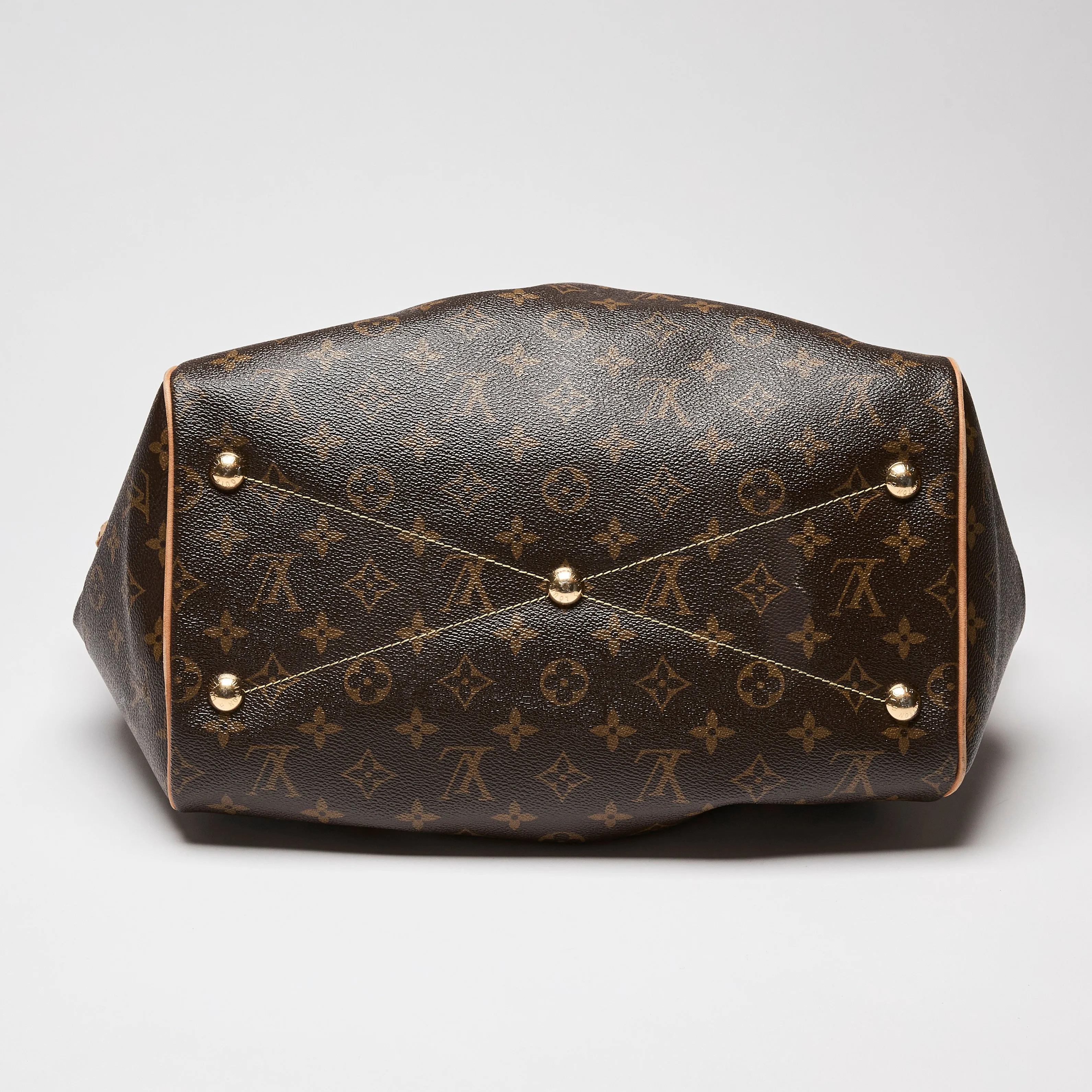 Louis Vuitton Monogram Tivoli GM Tote Brown