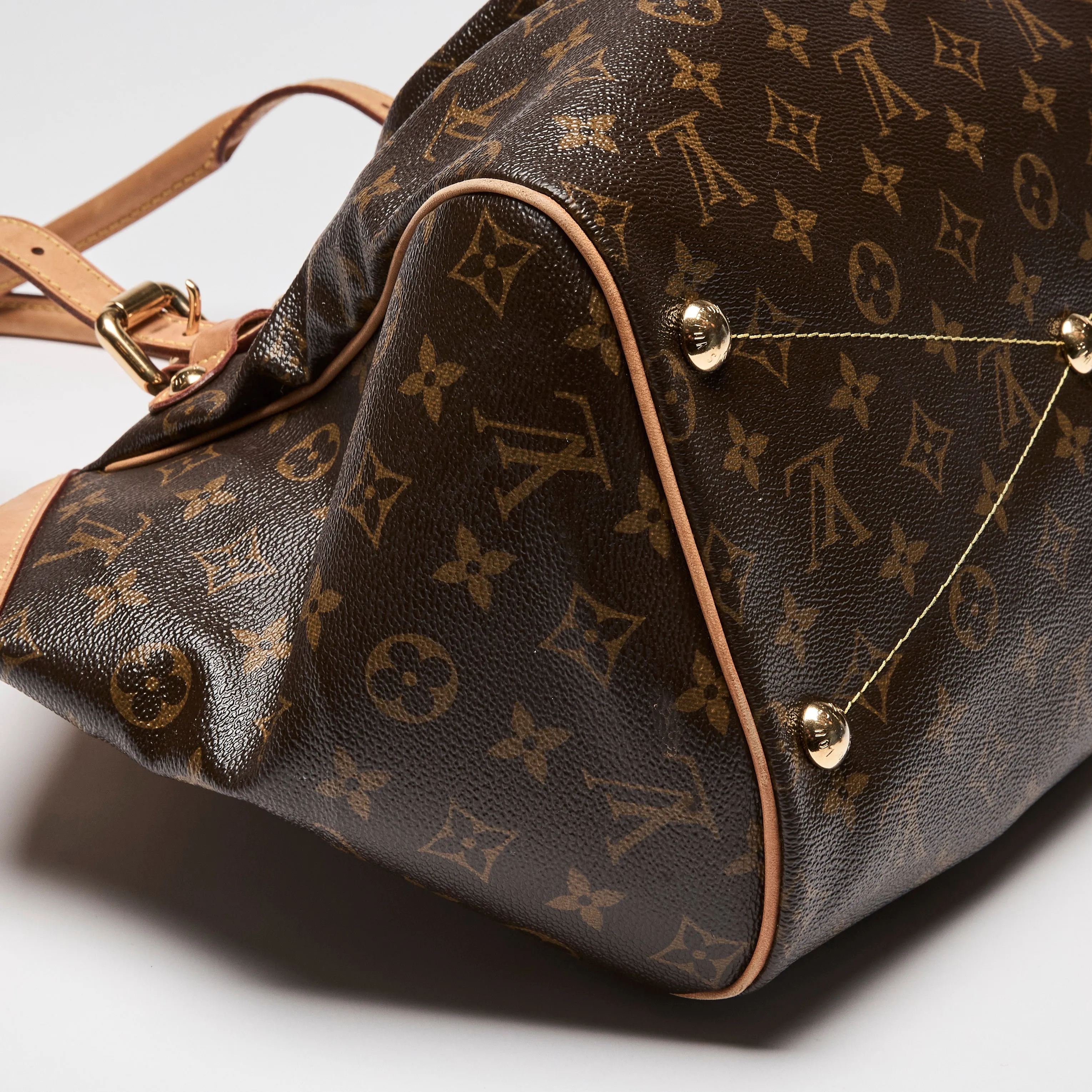 Louis Vuitton Monogram Tivoli GM Tote Brown