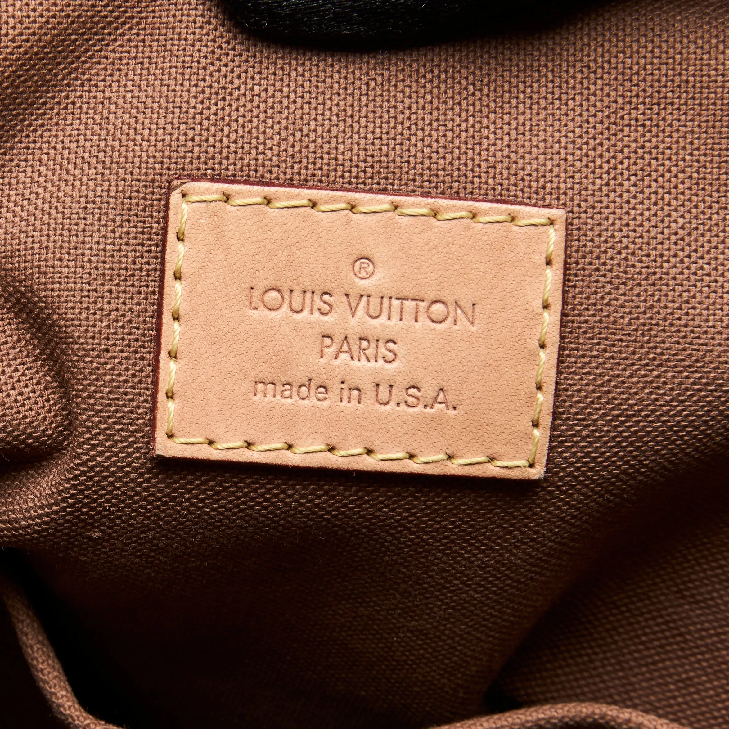 Louis Vuitton Monogram Tivoli GM Tote Brown