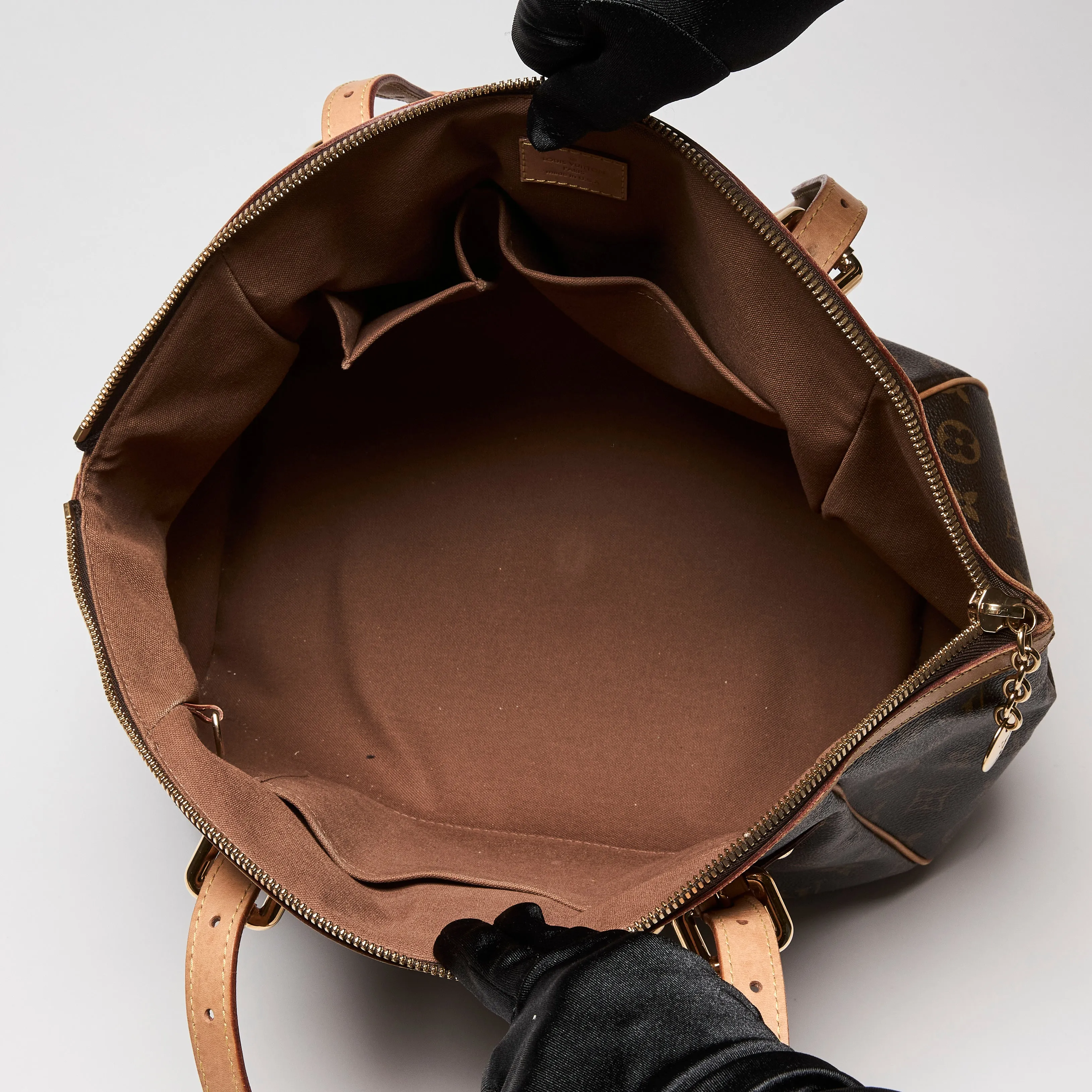 Louis Vuitton Monogram Tivoli GM Tote Brown
