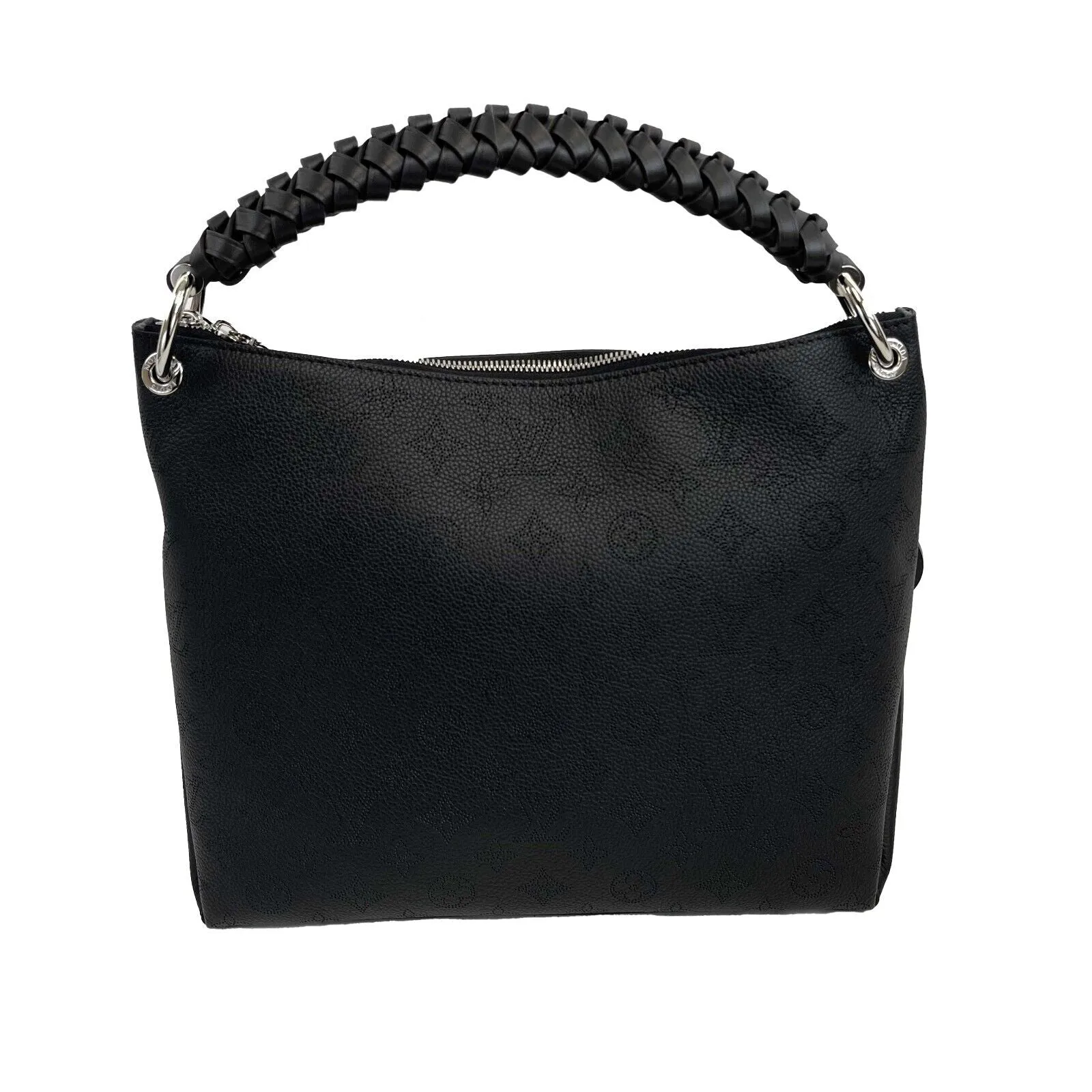 Louis Vuitton - NEW Beaubourg Hobo MM Malina Black Top Handle w/ Shoulder Strap