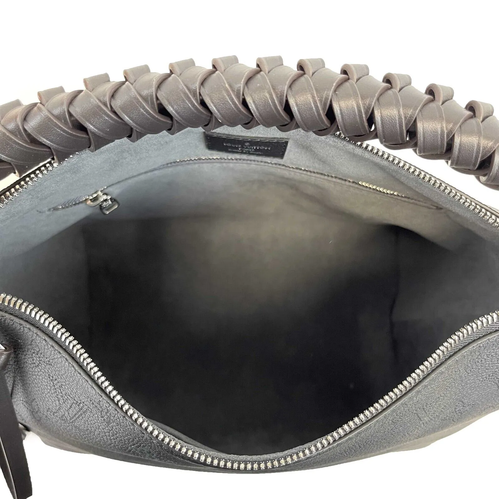 Louis Vuitton - NEW Beaubourg Hobo MM Malina Black Top Handle w/ Shoulder Strap