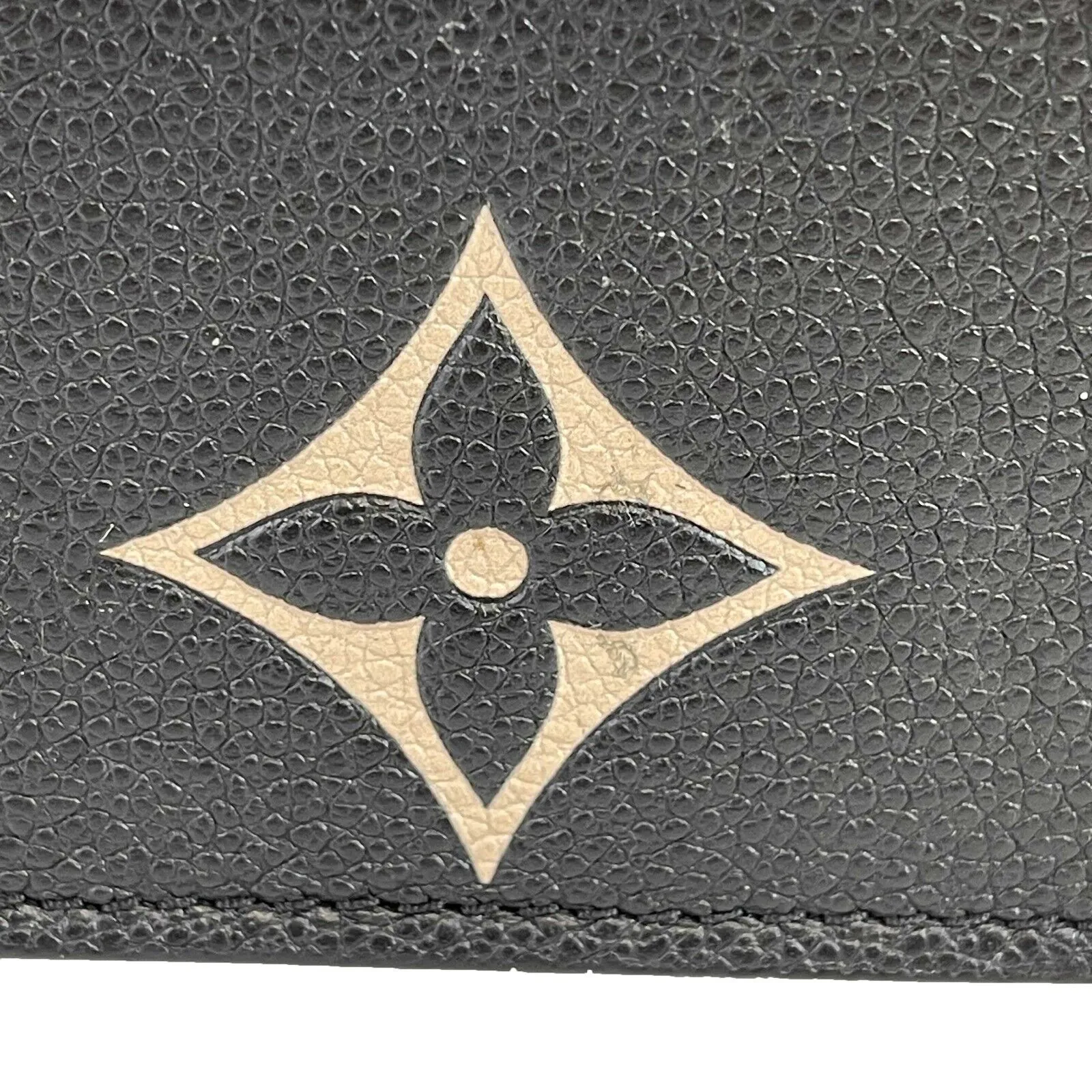 Louis Vuitton Petit Sac Plat Bag Bicolor Monogram Empreinte Giant Crossbody Bag