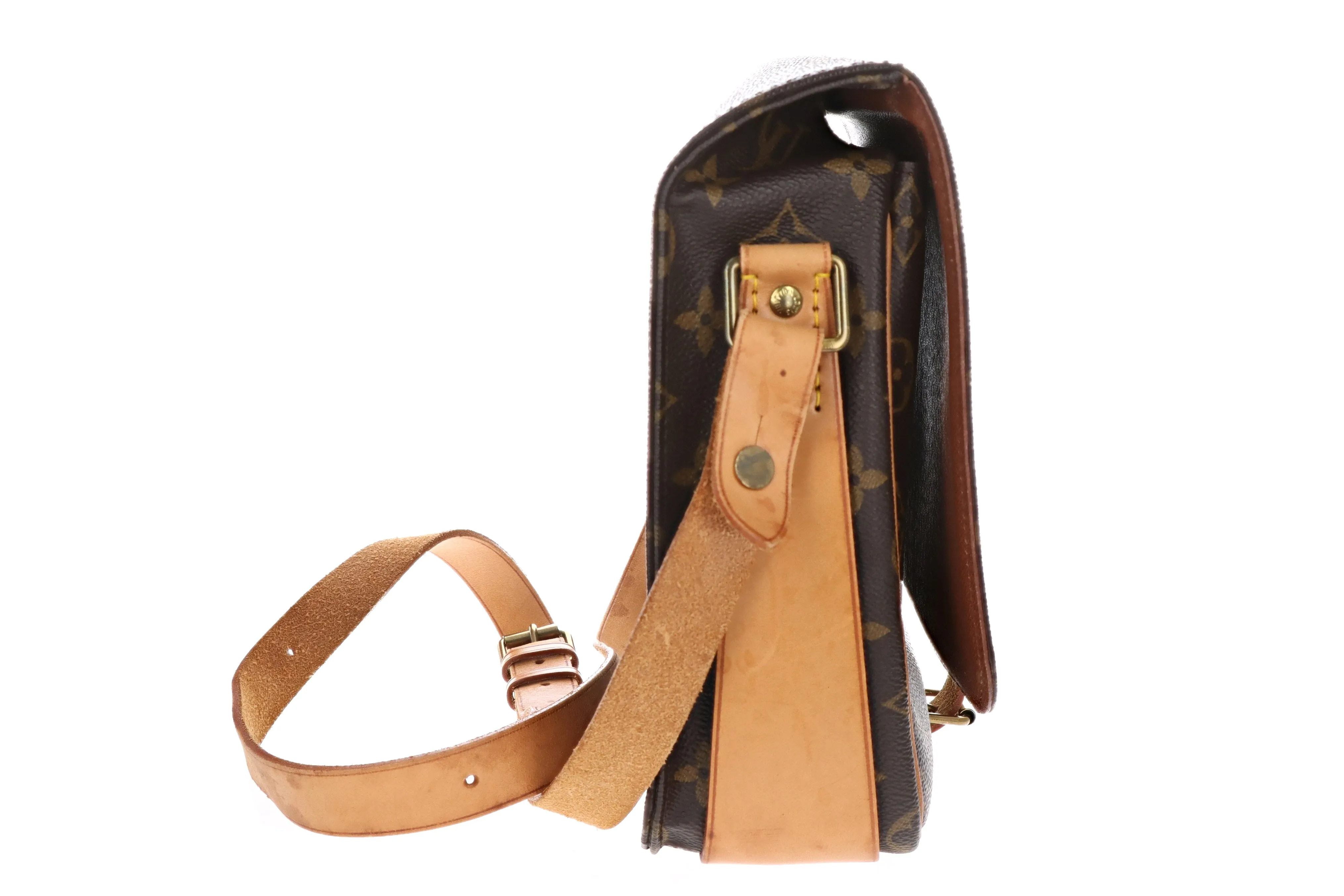 Louis Vuitton Vintage Monogram Cartouchiere GM