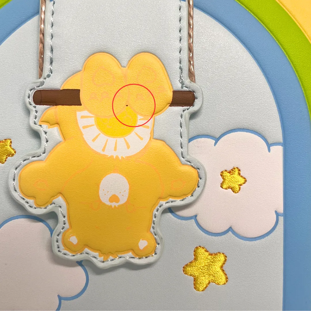 Loungefly Care Bears Rainbow Swing Crossbody DEFECTIVE #305