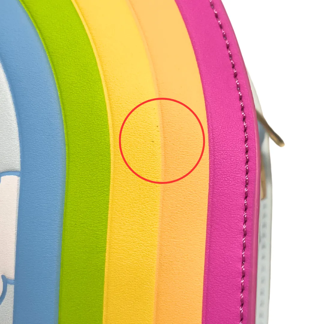 Loungefly Care Bears Rainbow Swing Crossbody DEFECTIVE #305