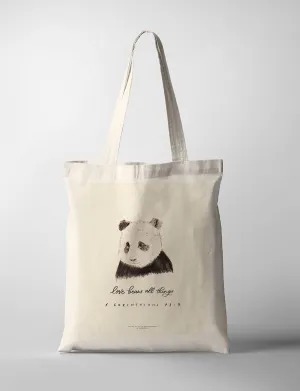 Love Bears All Things {Tote Bag}
