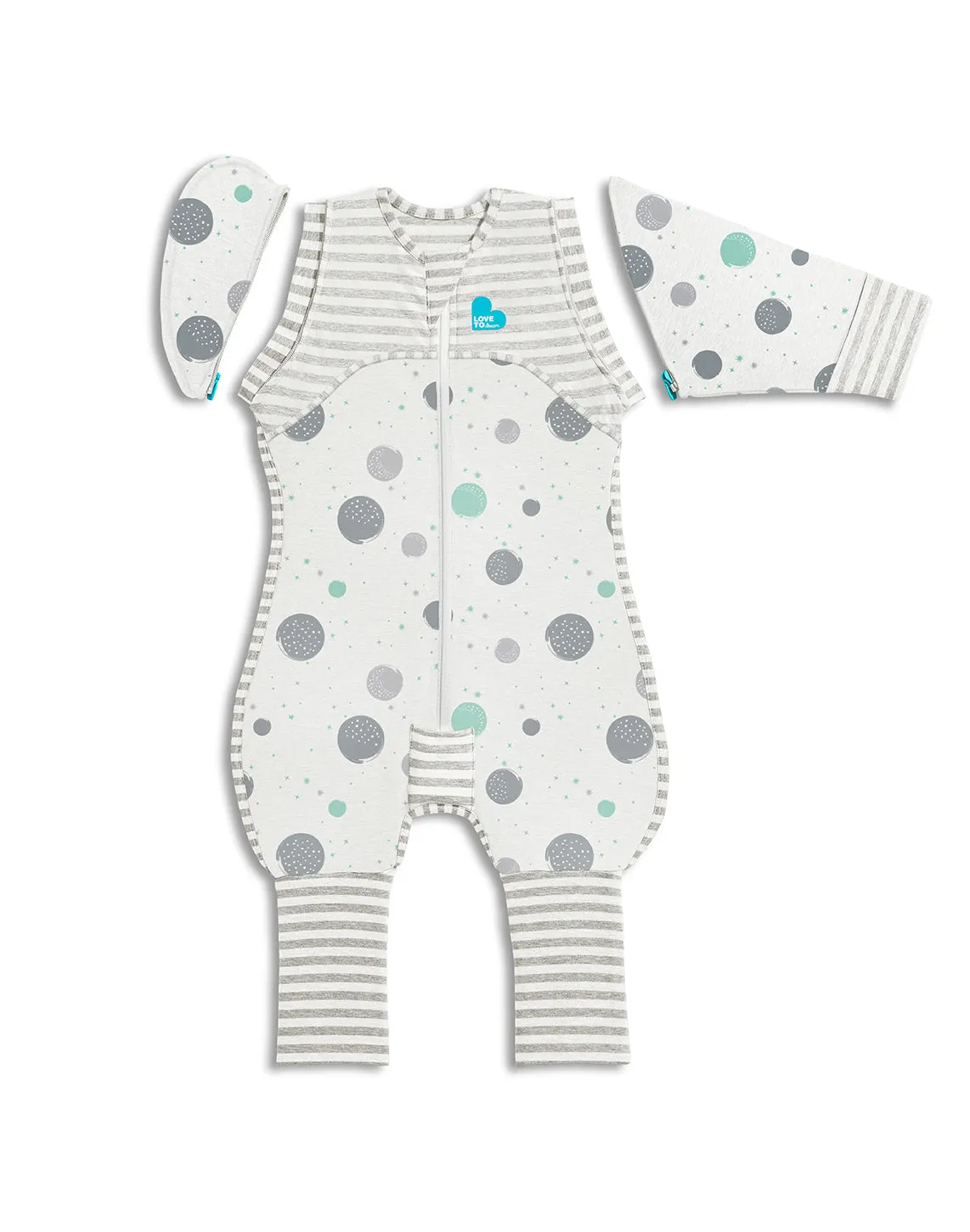 Love To Dream SU  0.2 Tog Transition Suit - White