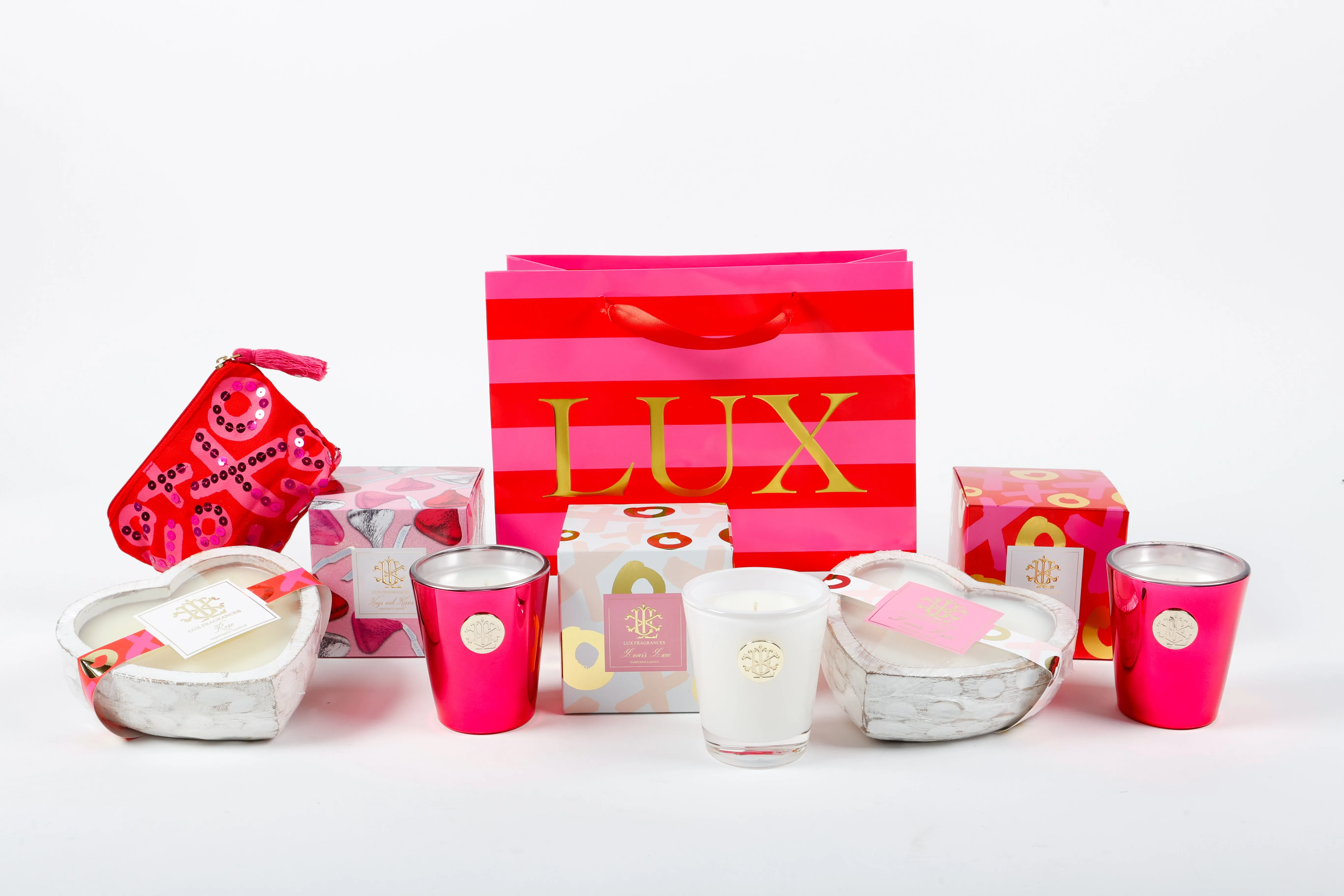 LOVER'S LANE 8 OZ DESIGNER BOX CANDLE MIN 6