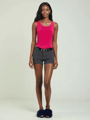 Lululemon Pink Solid Top Size 6