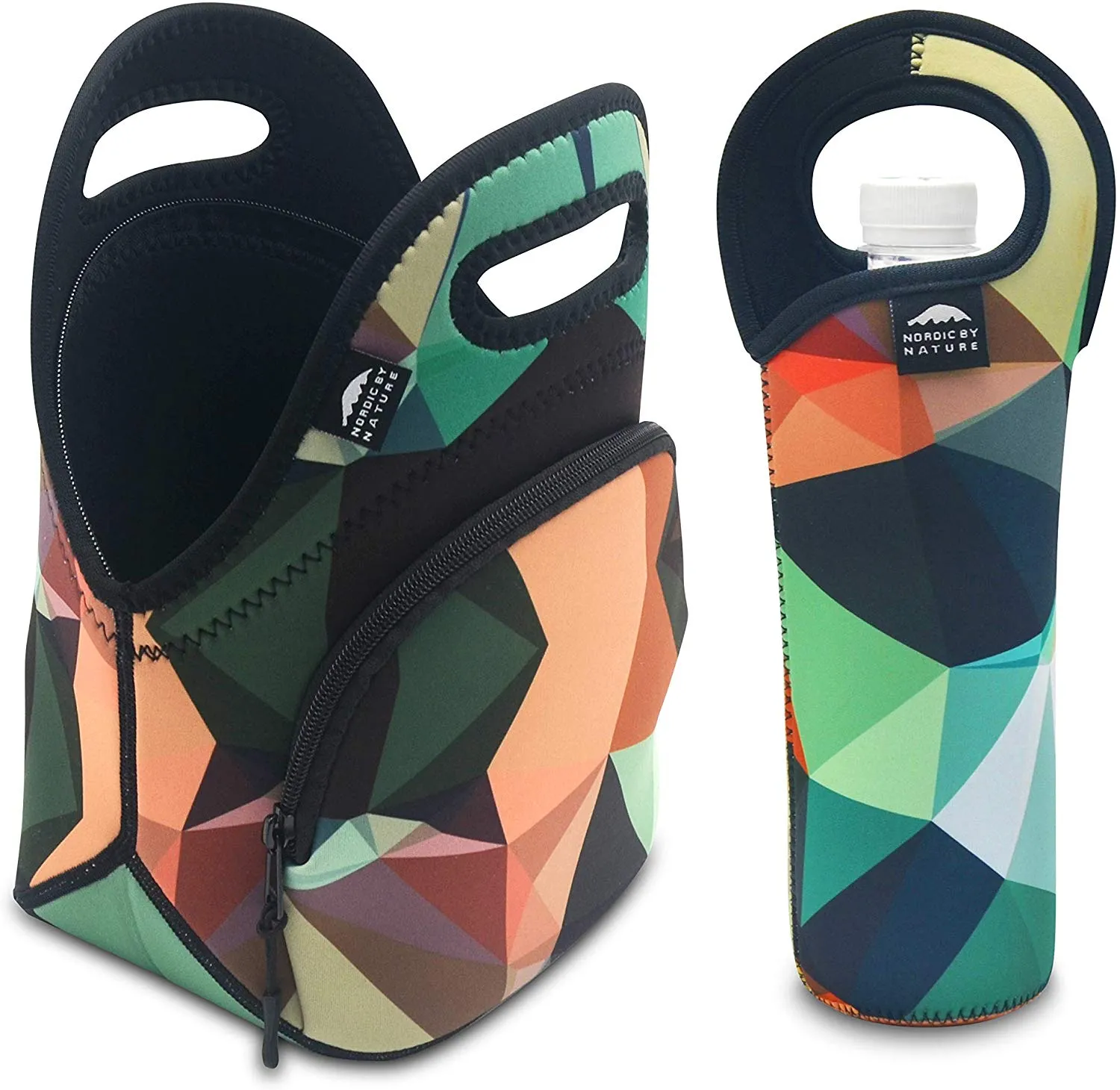 LUNCH BAG SET 12" MOSAIC CAMO