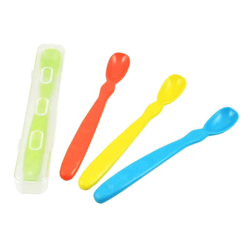 [Made in USA] Re-Play 4 Infant Spoons - 2 Colors