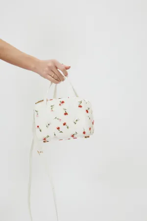 Maeve White Multi Small Crossbody Bag
