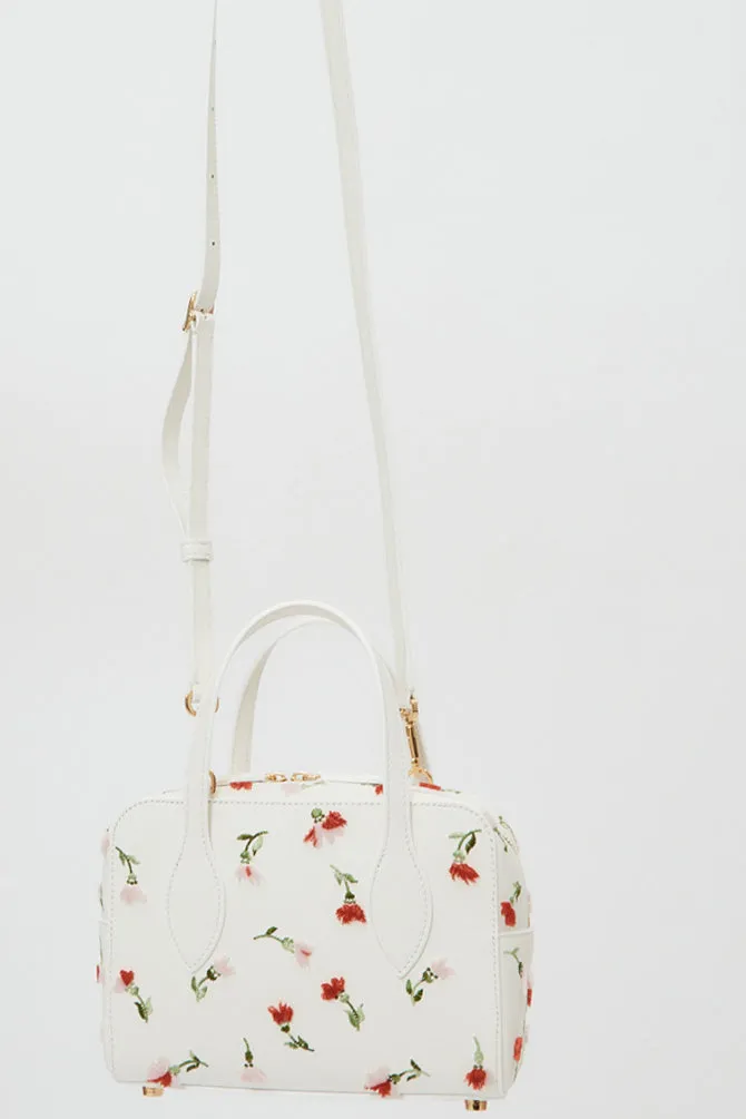 Maeve White Multi Small Crossbody Bag