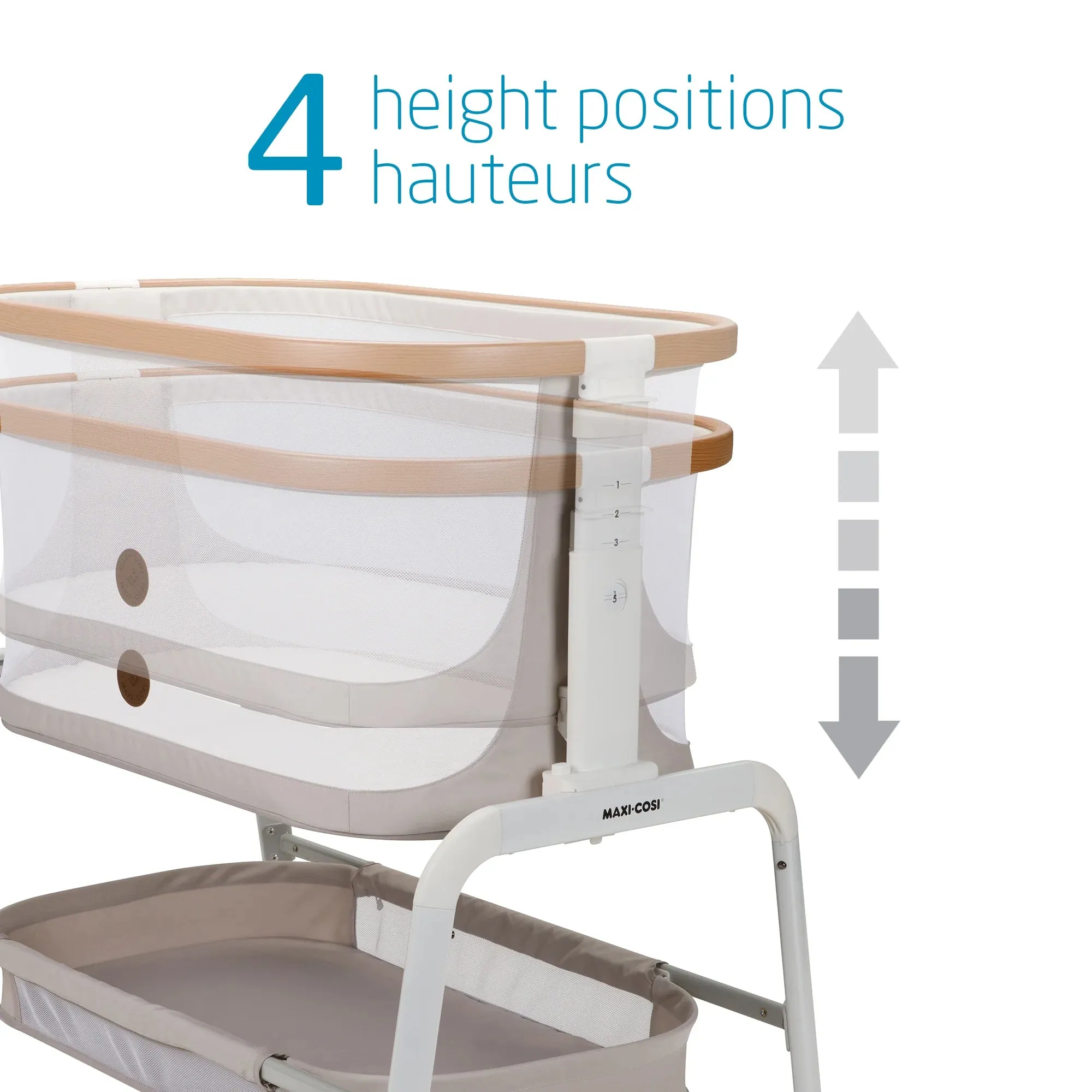 Maxi Cosi Lora Bassinet - Classic Graphite