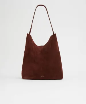 Maxi Everyday Cabas - Chocolate Suede