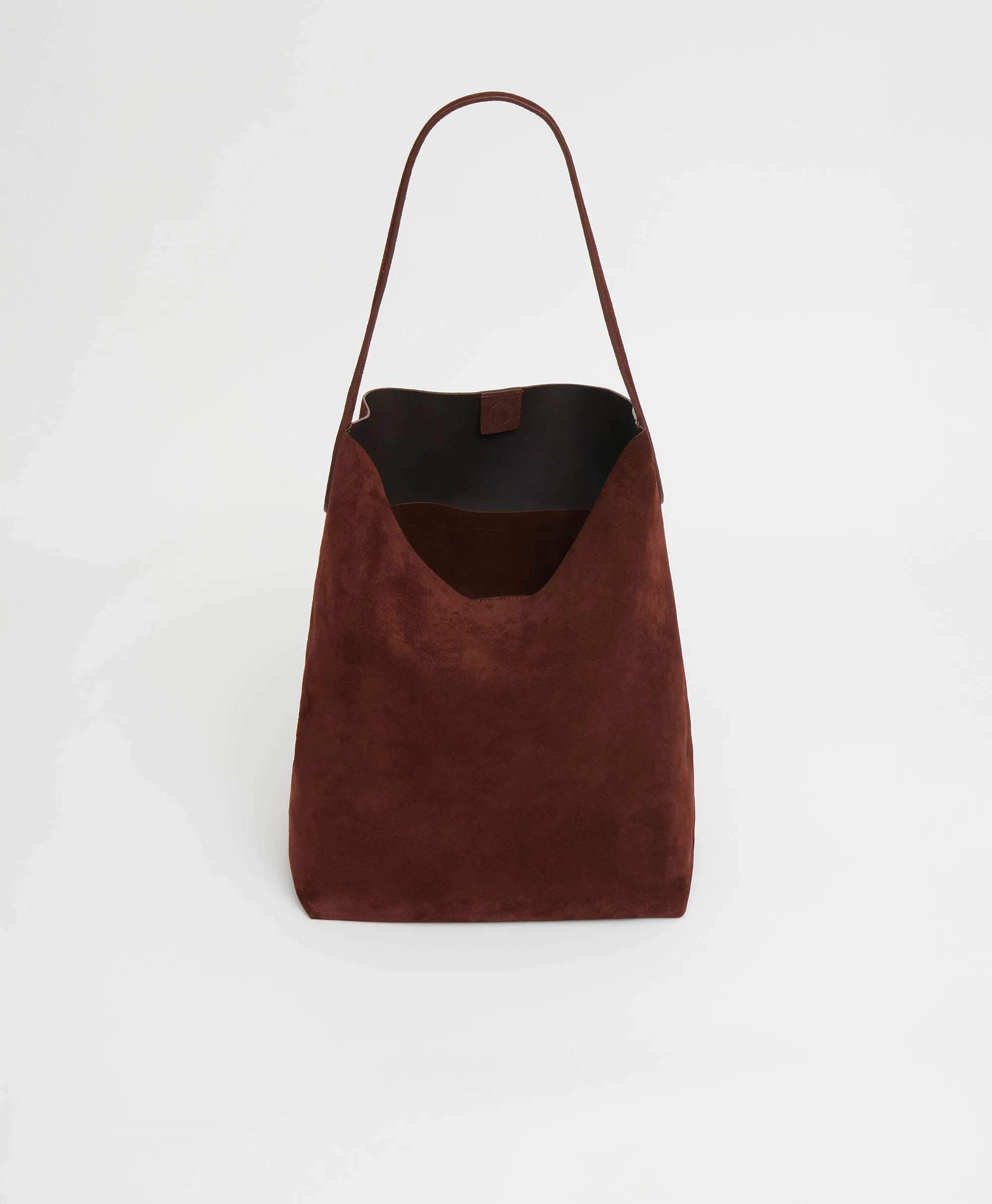 Maxi Everyday Cabas - Chocolate Suede