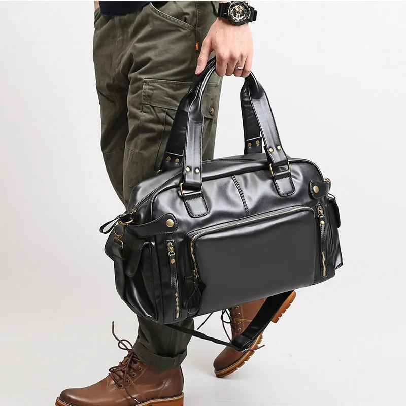Men Travel Luggage Bag Waterproof