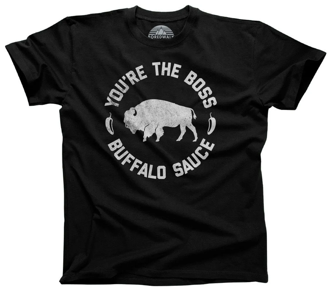 Men's You're the Boss Buffalo Sauce T-Shirt