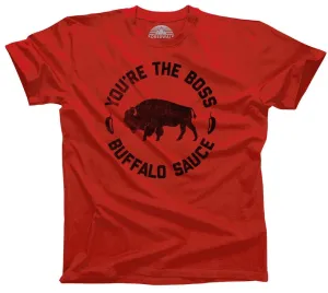 Men's You're the Boss Buffalo Sauce T-Shirt