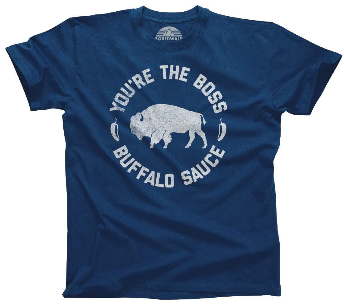 Men's You're the Boss Buffalo Sauce T-Shirt