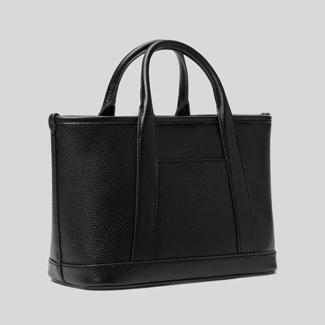 MICHAEL KORS Luisa Small Pebbled Leather Satchel Black RB-30R4G99T1L