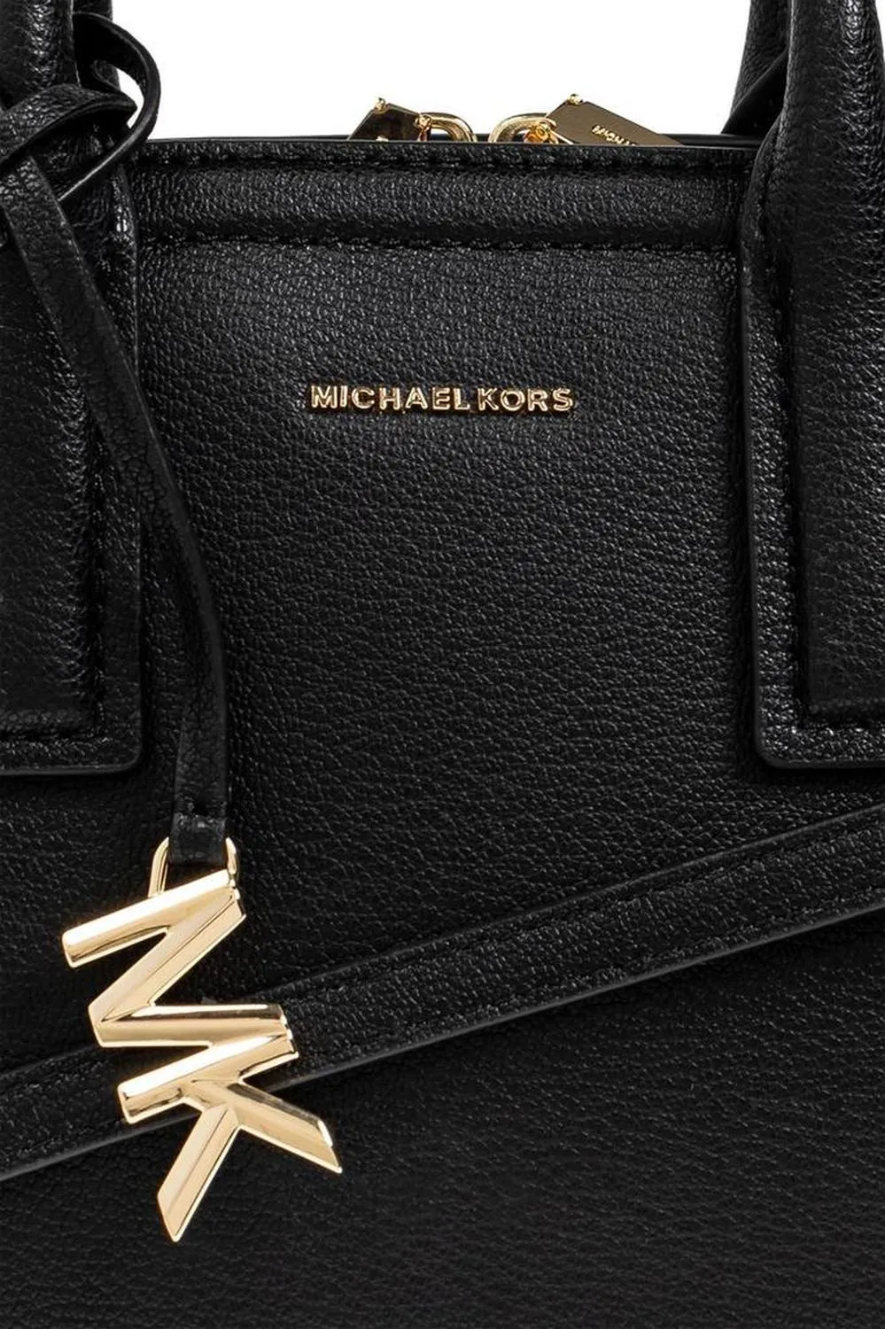 Michael Michael Kors Laila Small Pebbled Satchel Bag