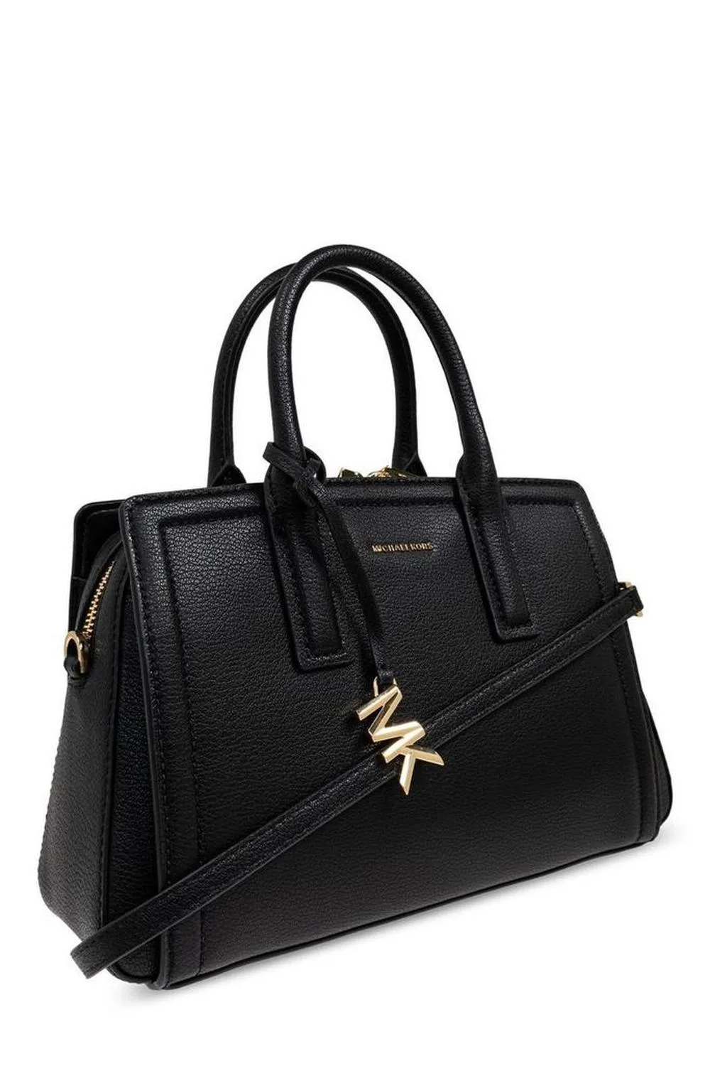 Michael Michael Kors Laila Small Pebbled Satchel Bag
