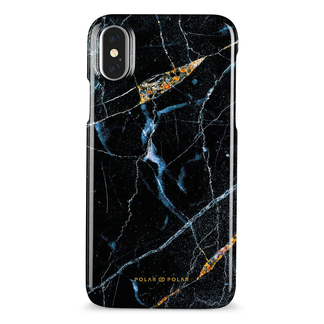 Midnight Marble Custom - iPhone X / XS Case