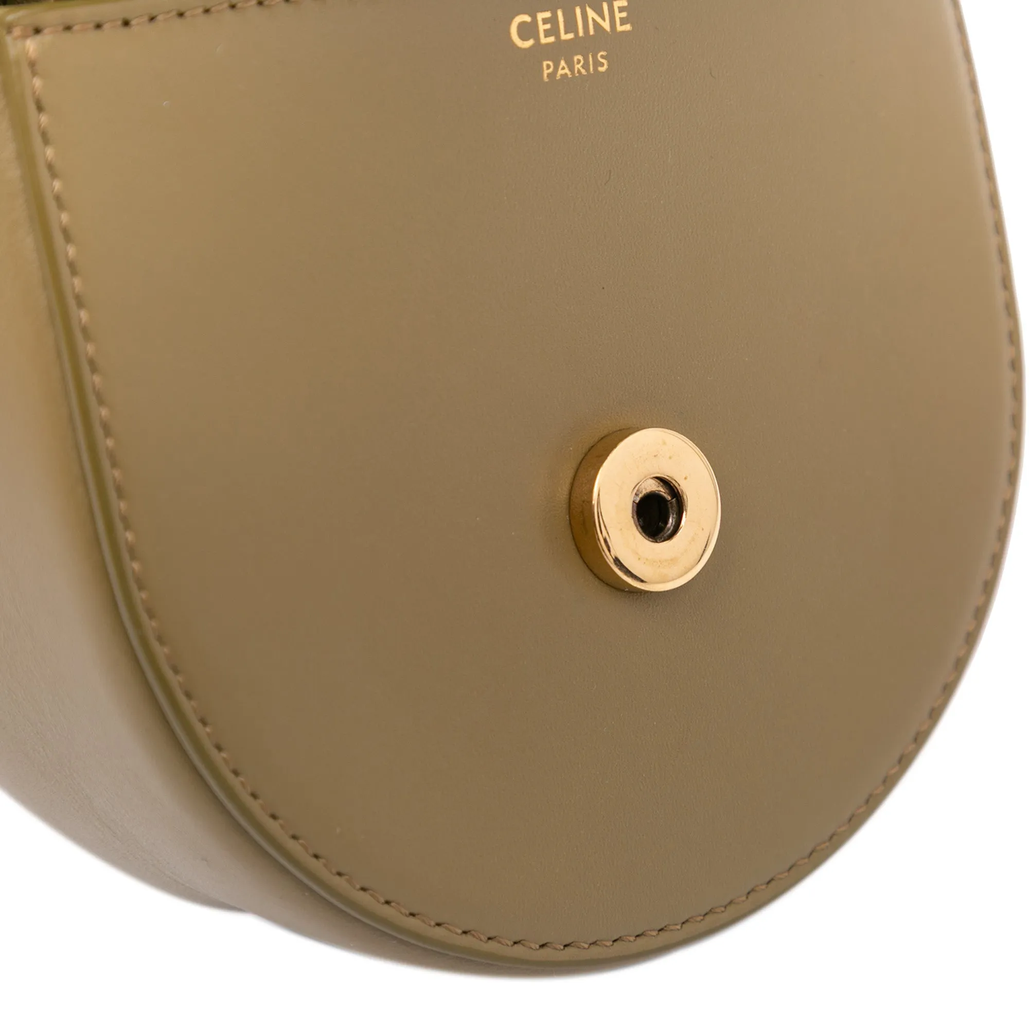 Mini Calfskin Besace Cuir Triomphe Crossbody