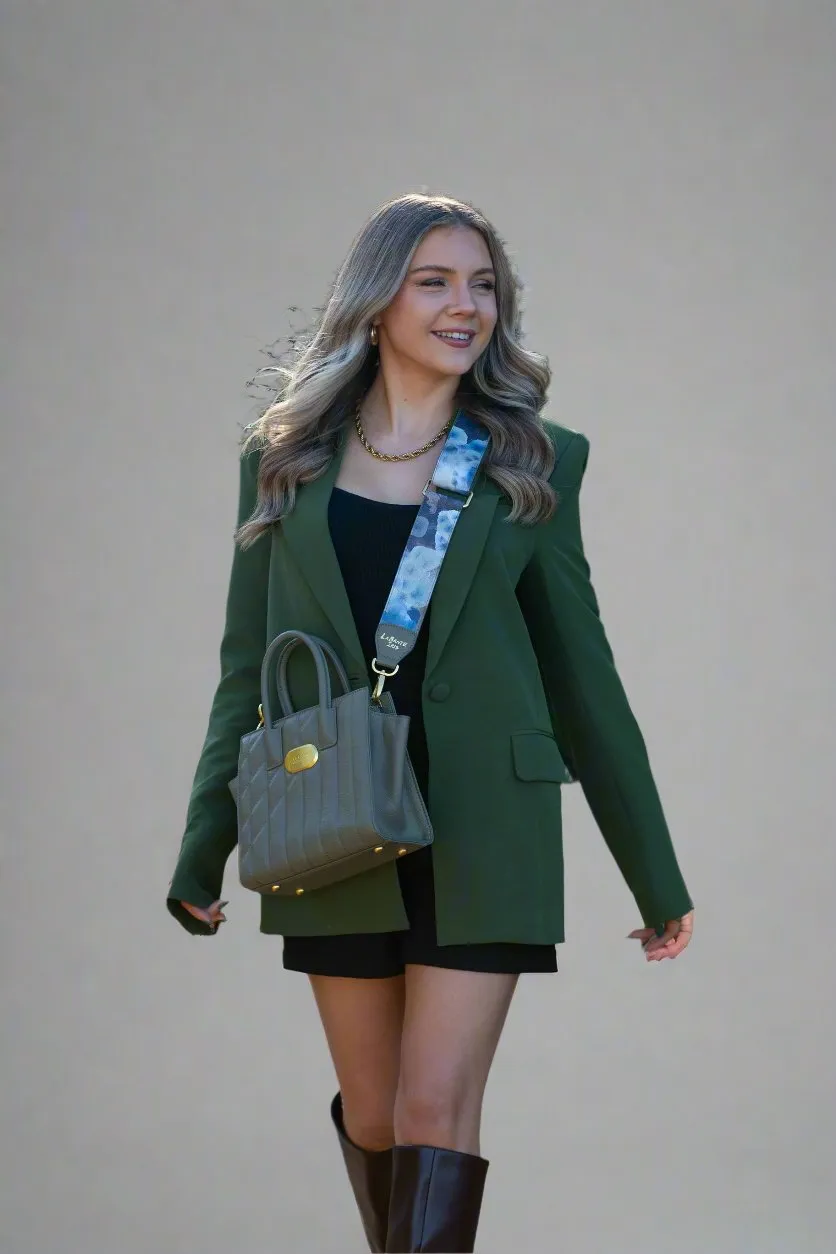 Mini Demi Tote Bag in Green