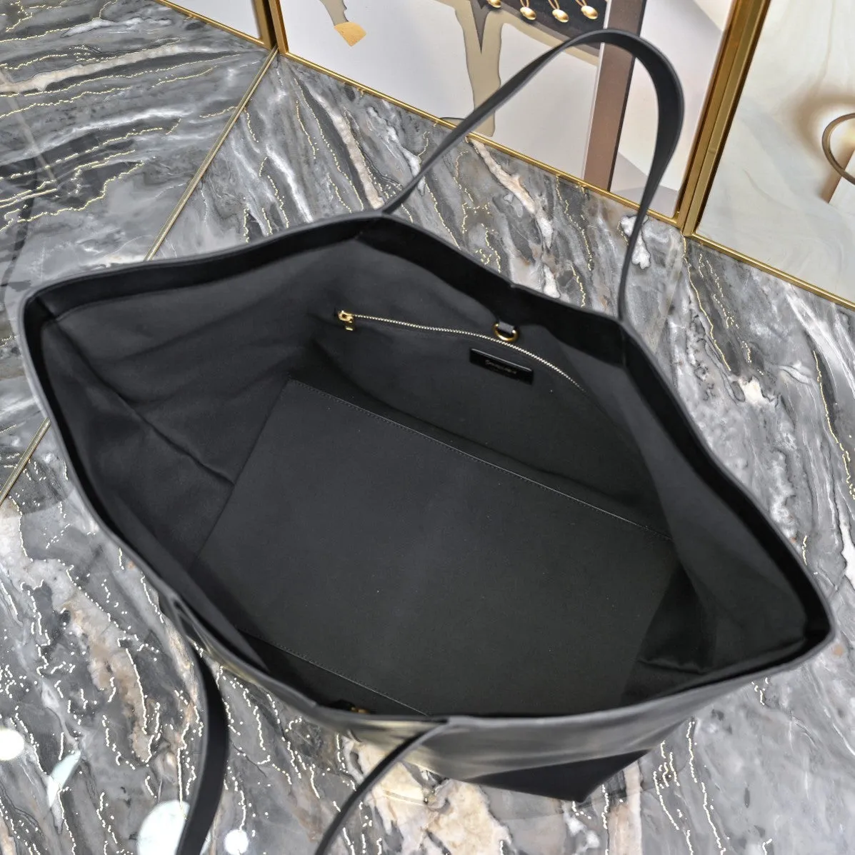 Minimalist YV Tote Bag