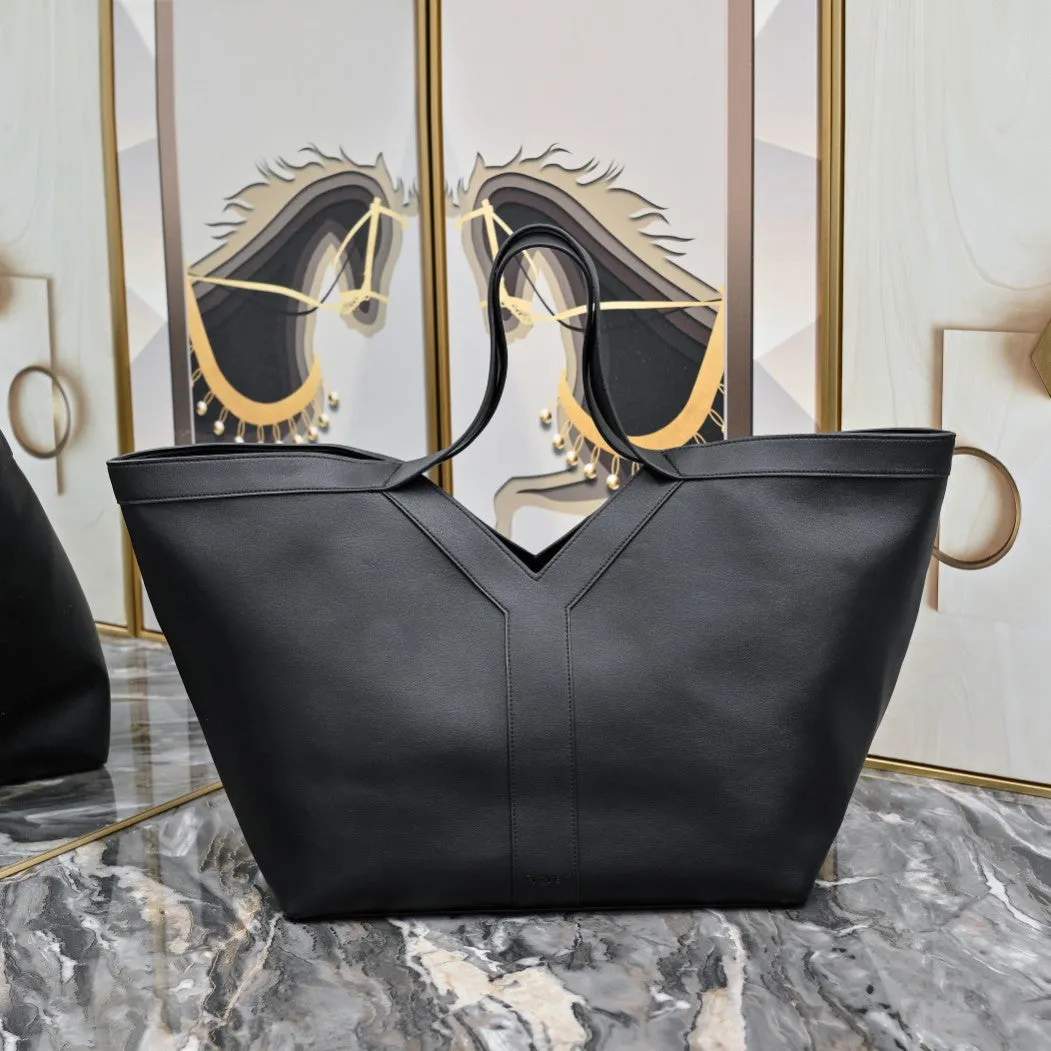 Minimalist YV Tote Bag