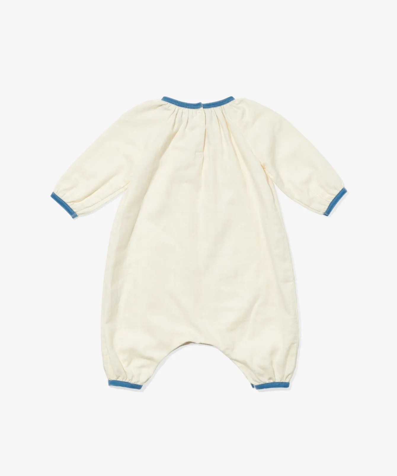 Missy Jumpsuit, Blue Velvet
