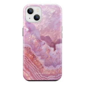 Misty Rose Coral Custom - iPhone 14 Plus Case