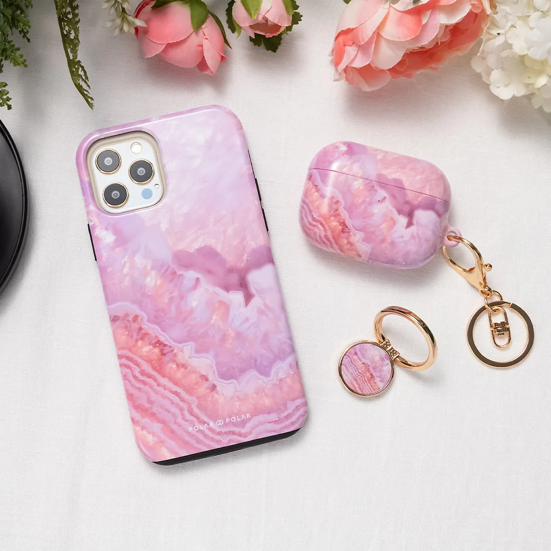 Misty Rose Coral - iPhone 15 Case