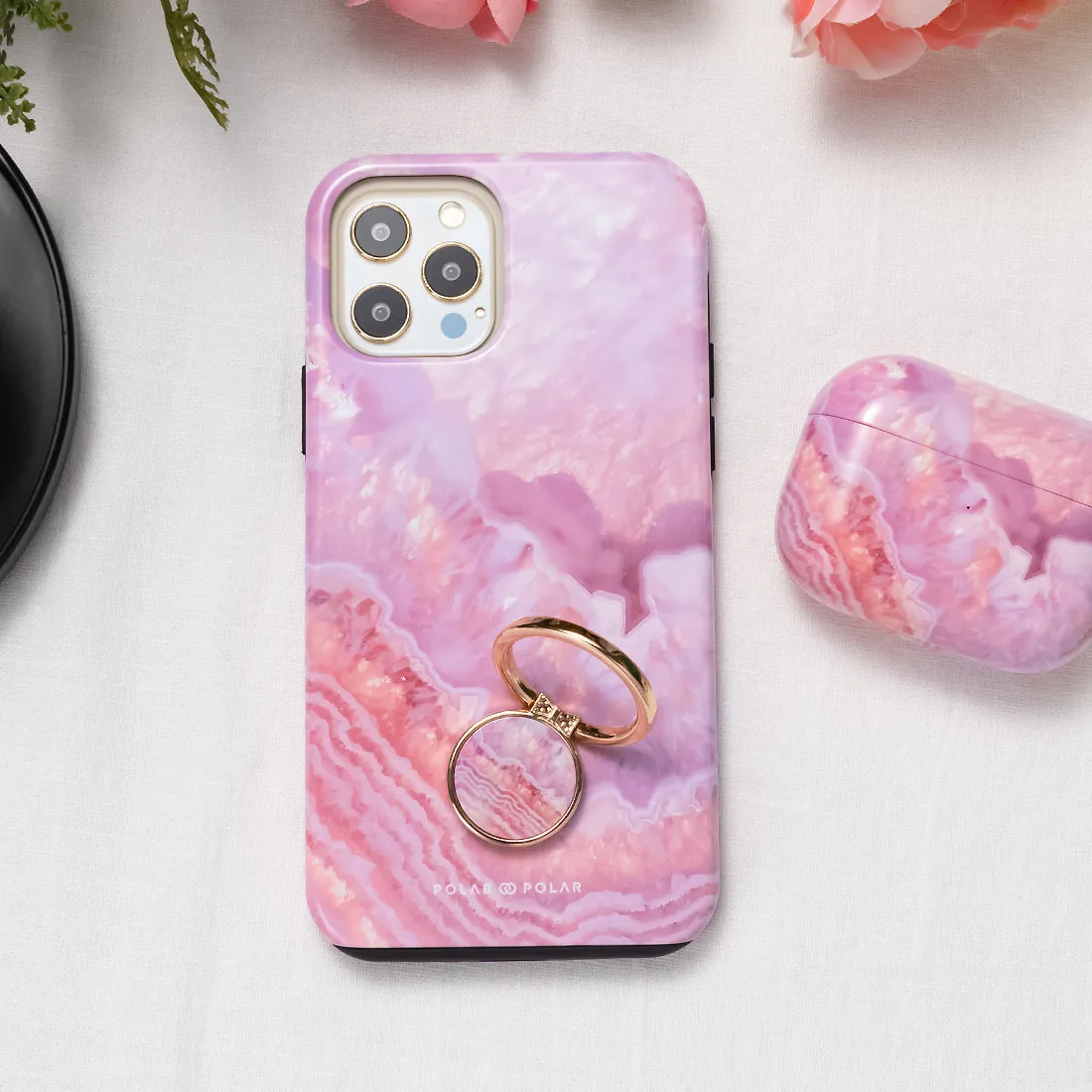 Misty Rose Coral - iPhone 15 Case