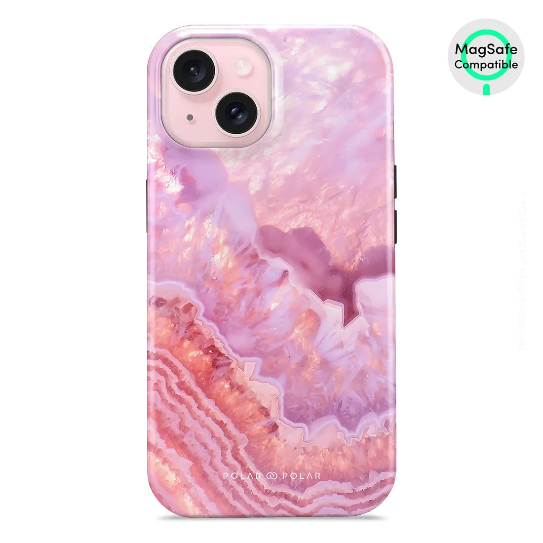 Misty Rose Coral - iPhone 15 Case