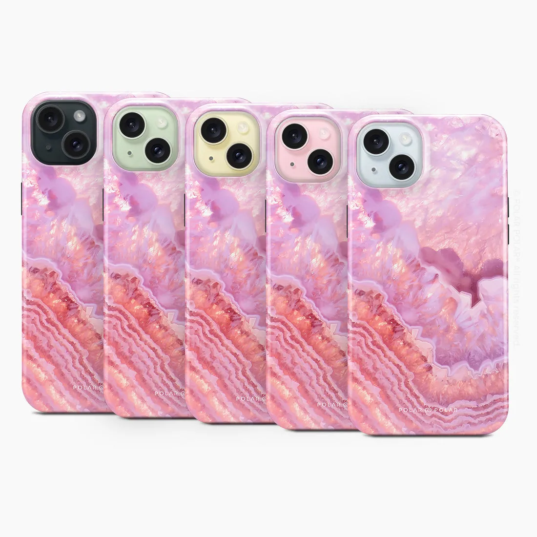 Misty Rose Coral - iPhone 15 Case