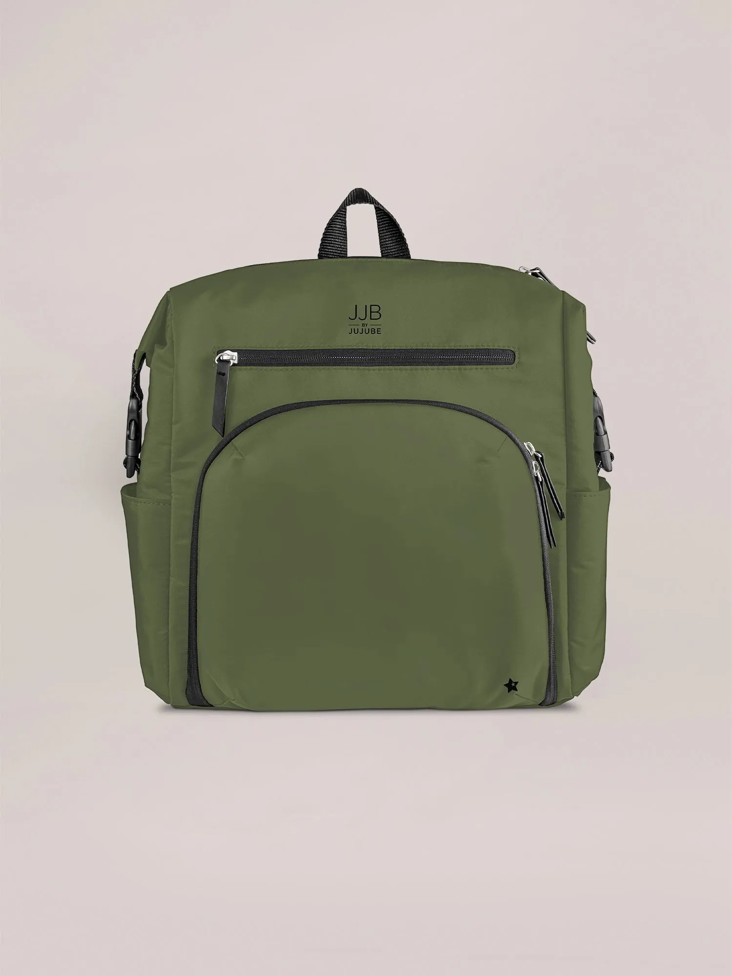 Modern Backpack Diaper Bag  | Olive