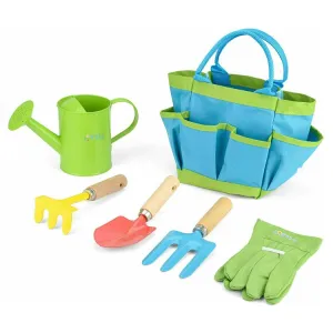Montessori 6 Piece Sand Pit Set & Garden Toy Tool Set | 3 years 