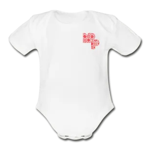 MPP Organic Baby Bodysuit (Tatreez Logo)