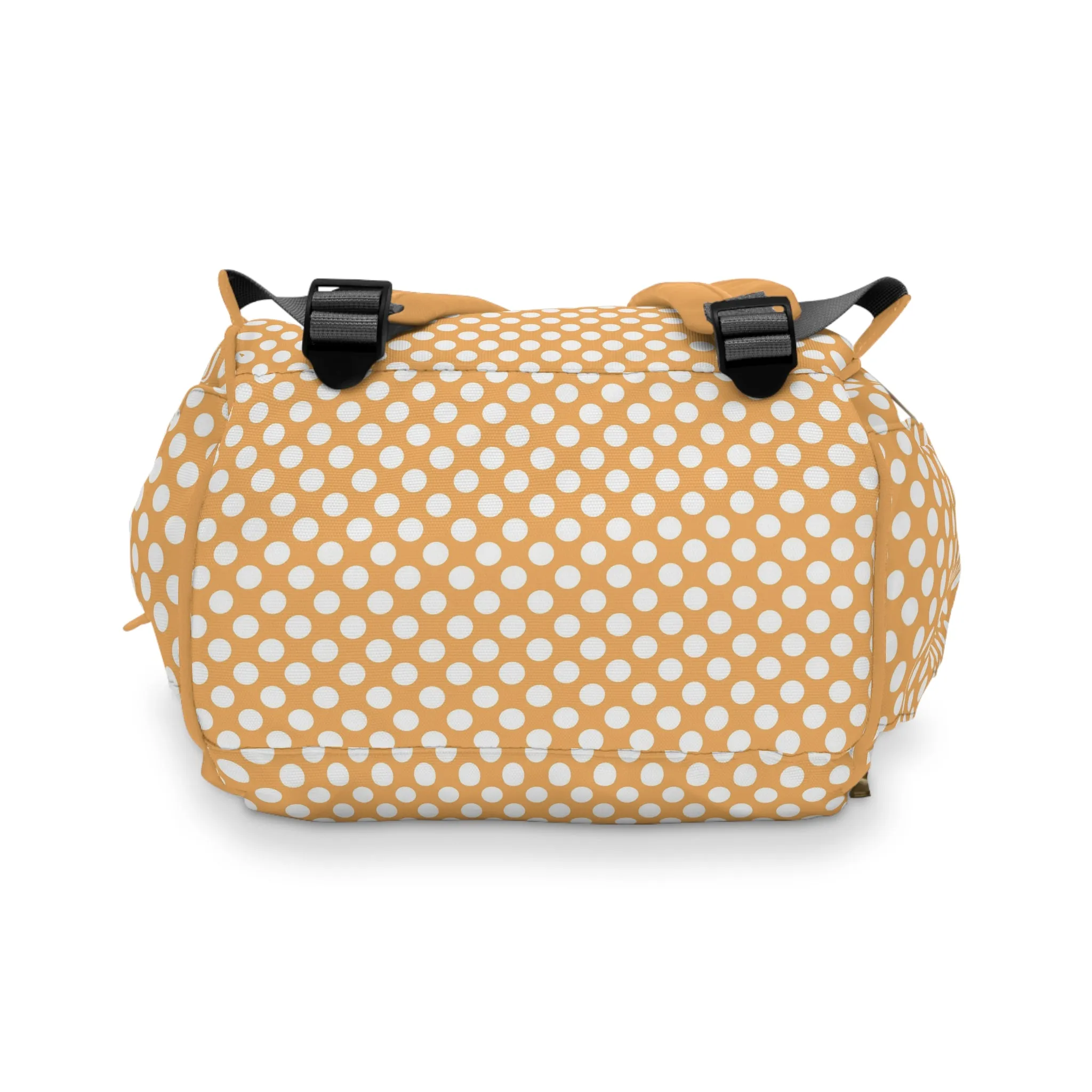 Multifunctional Polka Dot Diaper Backpack - Stylish and Practical Baby Bag for Busy Parents