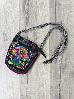 Mushroom Print Gheri Passport Bag