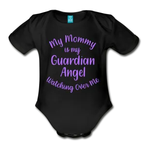 My Mommy 3 Organic Short Sleeve Baby Bodysuit