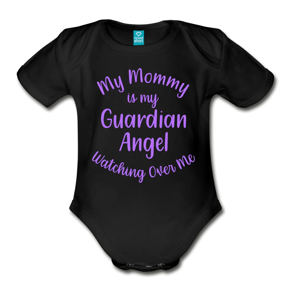 My Mommy 3 Organic Short Sleeve Baby Bodysuit