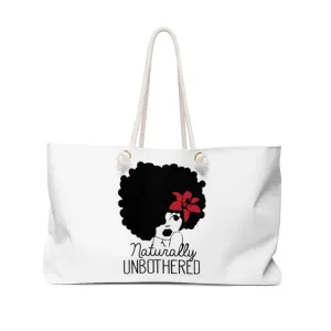 Naturally Unbothered Weekender Bag