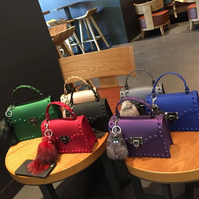 New Women Luxury Matte Jelly Bags 7 color