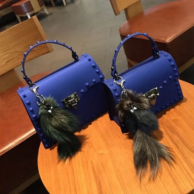 New Women Luxury Matte Jelly Bags 7 color